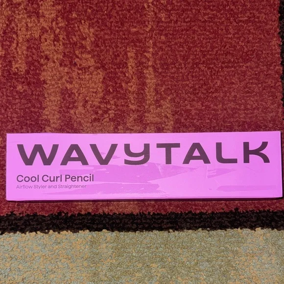 NEW Wavytalk Pencil Flat Iron, Cool Curl Pencil, Airflow Styler and Straightener - Picture 2 of 12